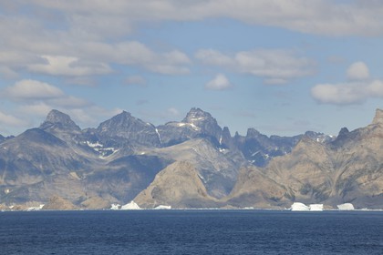 Groenland, région méridionale, iceberg au large du Cap Farvel (Farewell)