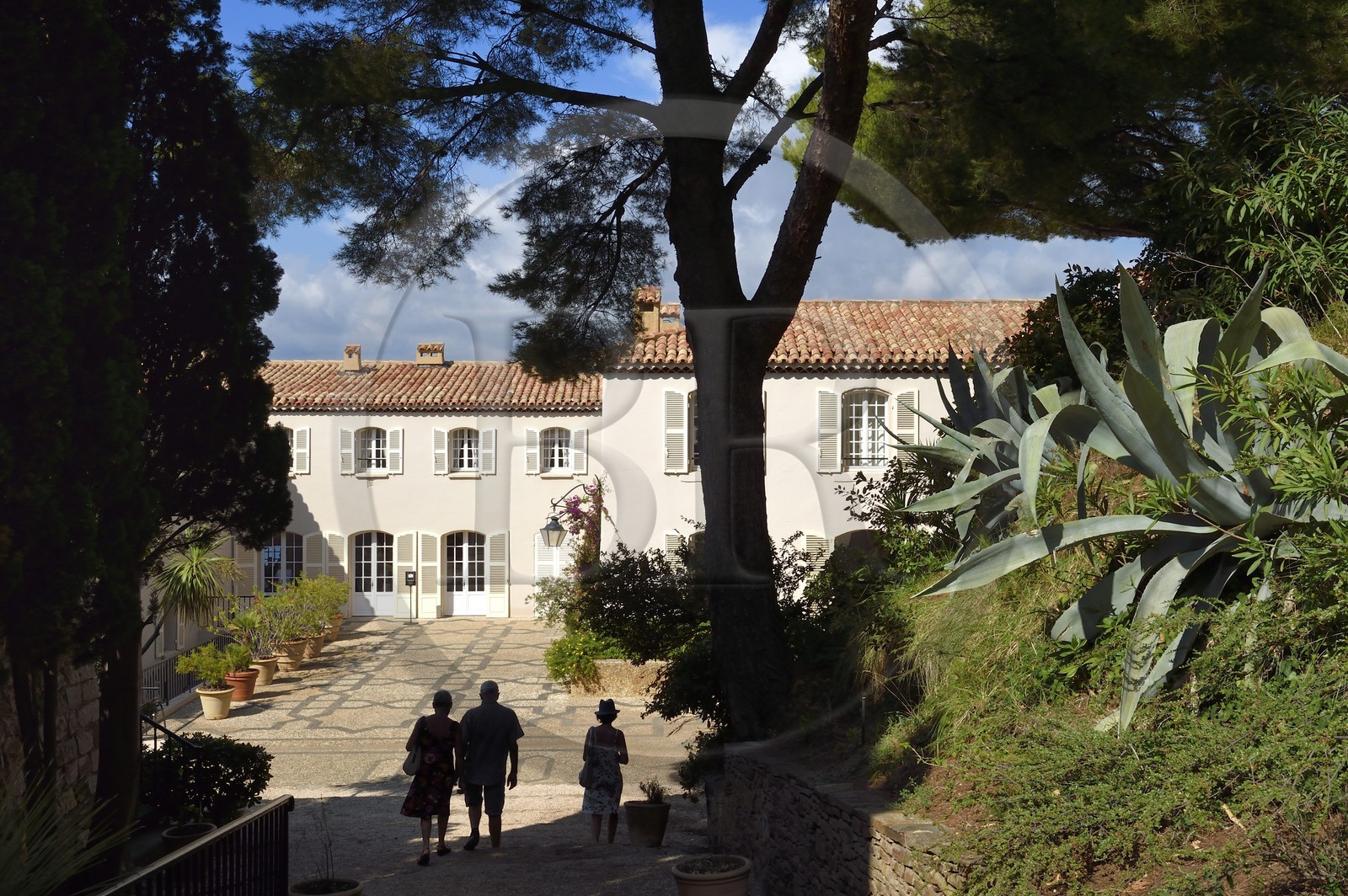 France, Var (83), Bormes les Mimosas, Fort de Brégançon, résidence officielle du président de la République