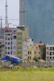 Vietnam, Hanoï, new buildings in Cau Giay district
