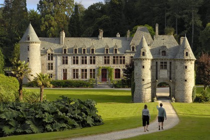 France, Manche, Cap de la Hague, castle of Nacqueville