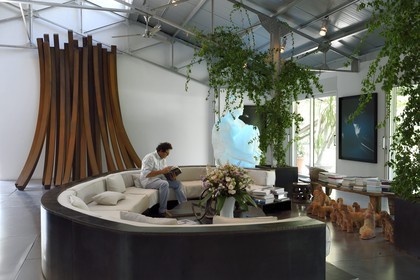 France, Var, Le Muy, Fondation Bernar Venet, the former factory