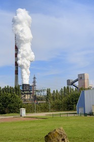 France, Moselle, Fensch Valley, Florange, powerhouse