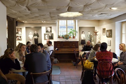 République Tchèque, Prague, quartier de Kampa, la Kavarna Mlynska