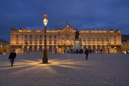 France, Meurthe-et-Moselle, Nancy, Place Stanislas (former Place Royale) built by Stanislas Leszczynski in the 18th century, listed as World Heritage by UNESCO, the City Hall