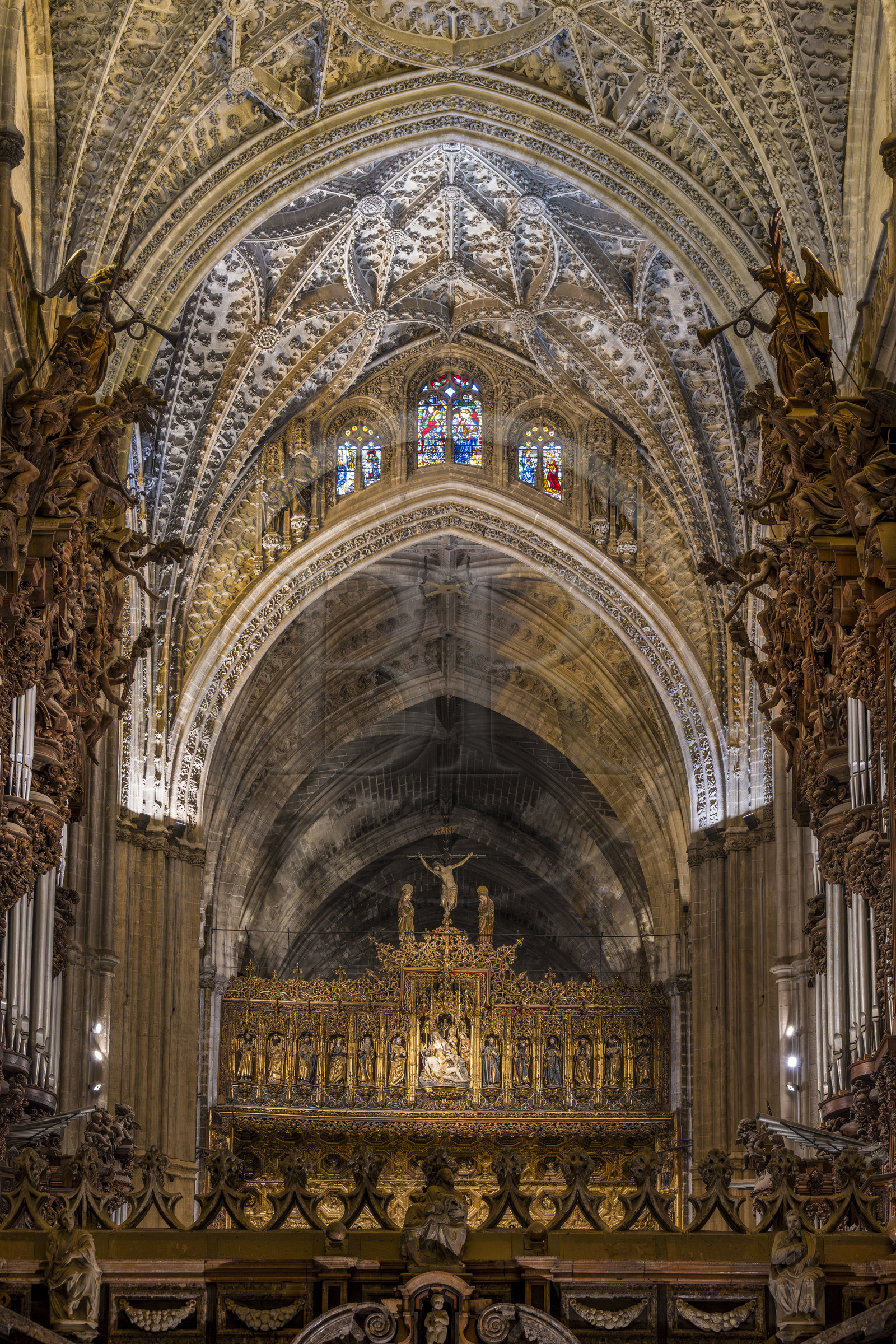 Espagne, Andalousie, Séville, la cathédrale, classé Patrimoine Mondial de l'UNESCO