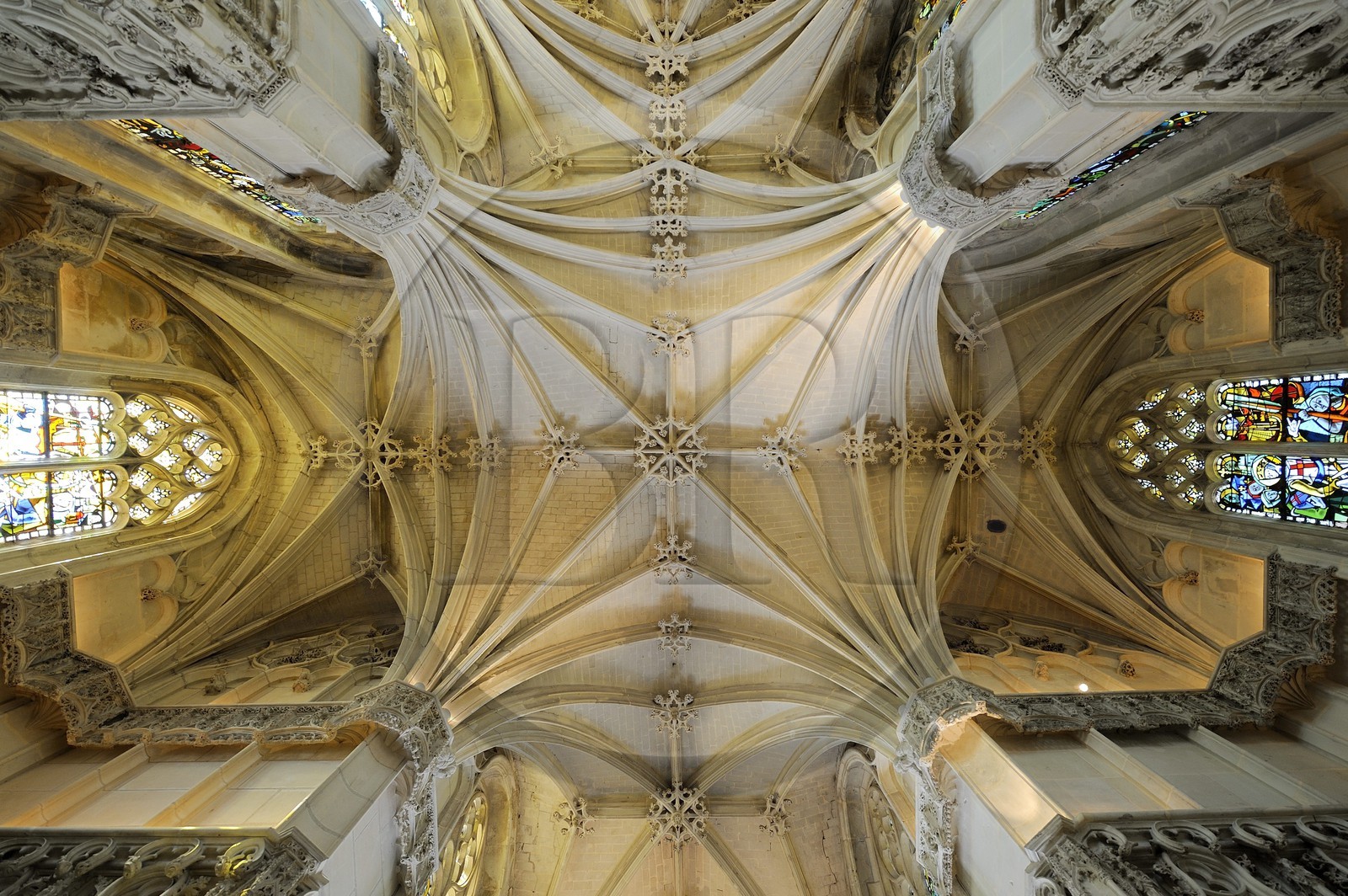 France, Indre et Loire (37), Vallée de la Loire classée Patrimoine mondial de l'UNESCO, château d'Amboise, la chapelle Saint-Hubert (1491)