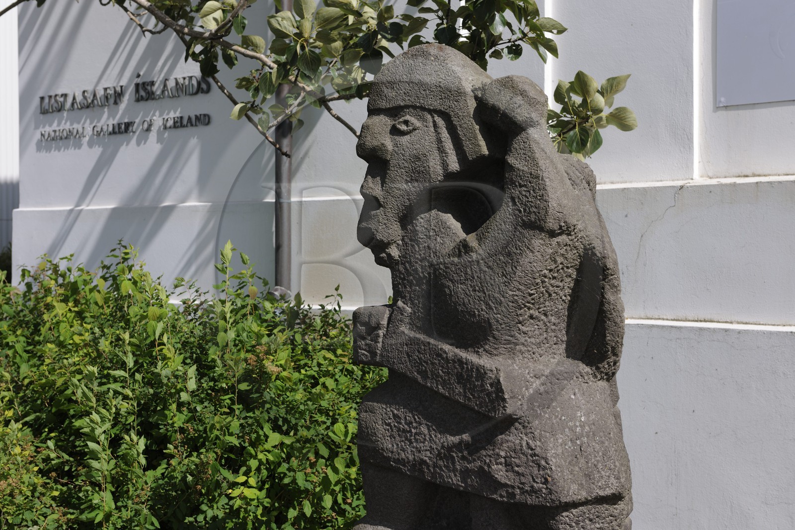 Islande, Reykjavik, la galerie d'Art Nationale