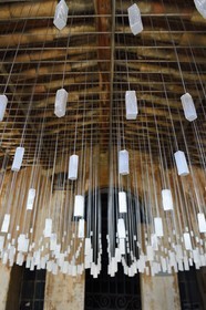 France, Alpes-Maritimes, Saint Paul de Vence, Le Reve des Neiges Eternelles (The Dream of Eternal Snows) (2021) work by Stephane Guiran