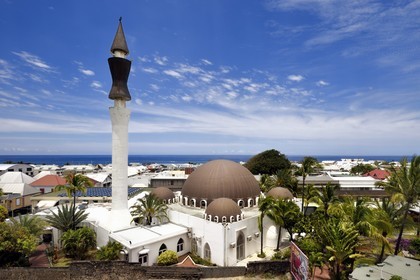 France, Ile de la Reunion, ville de Saint-Pierre, la mosquée Attyab oul Massadjid