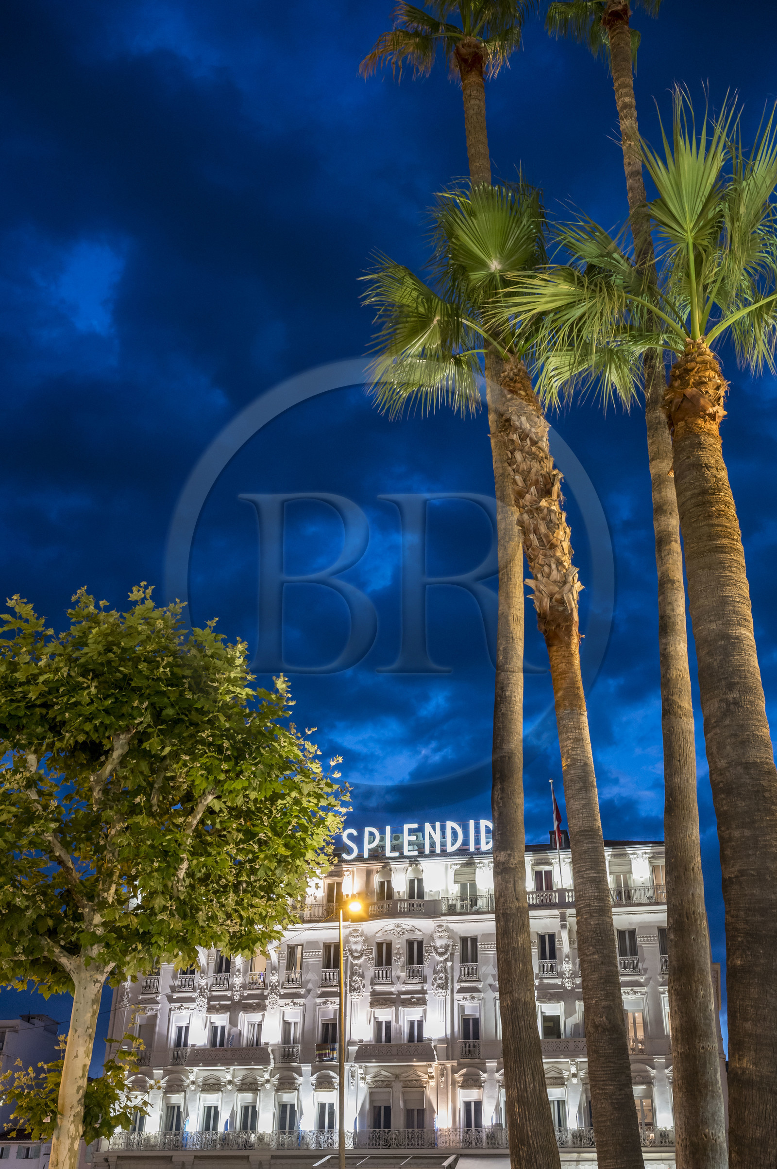 France, Alpes-Maritimes (06), Cannes, l'Hotel Splendid