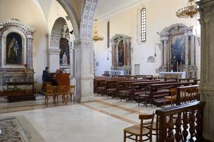Croatia, Dalmatia, Dalmatian Coast, Zadar, church and Convent of St. Francis