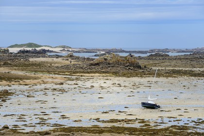 France, Cotes-d'Armor, Cote de Granit Rose (the Pink Granite coast), Trebeurden