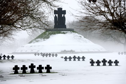 France, Calvados, La Cambe, German military cemetery of the second world war