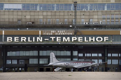 Germany, Berlin, former Berlin-Tempelhof international airport