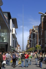 Republic of Ireland, County Dublin, Dublin, The Spire of Dublin or Monument of Light (pin-like monument 393 ft high)