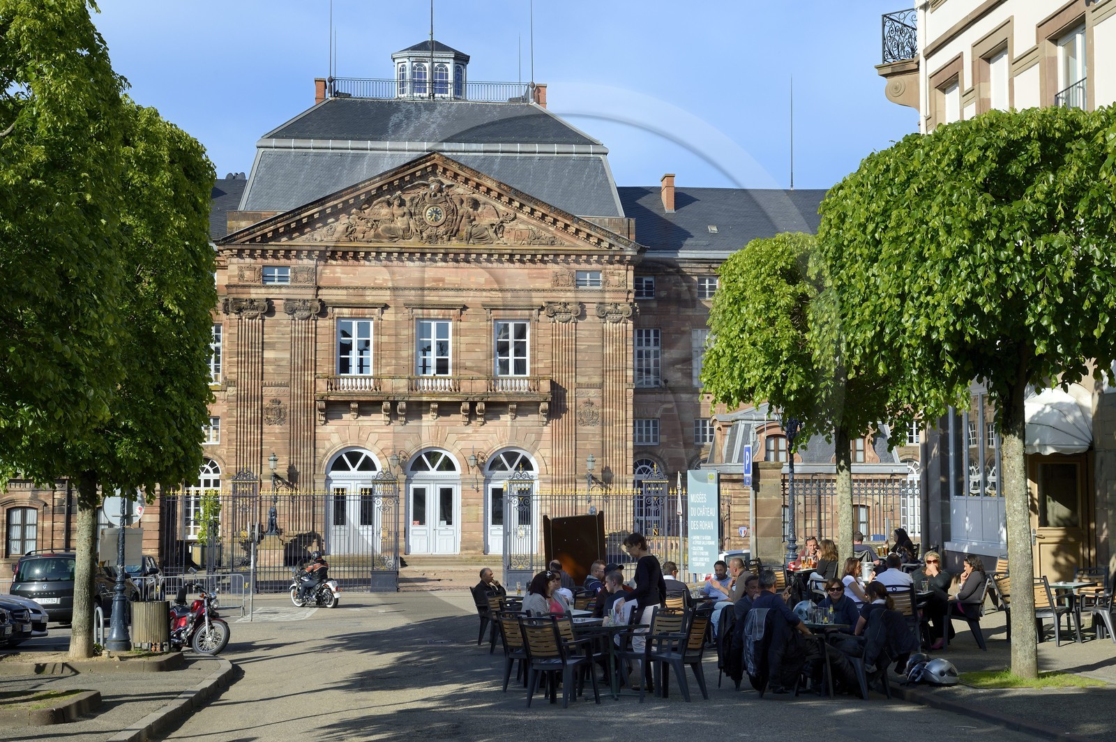 France, Bas-Rhin (67), Saverne, le château des Rohan