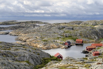 Suède, Västra Götaland, Väderöarna (iles météo) au large de Fjällbacka