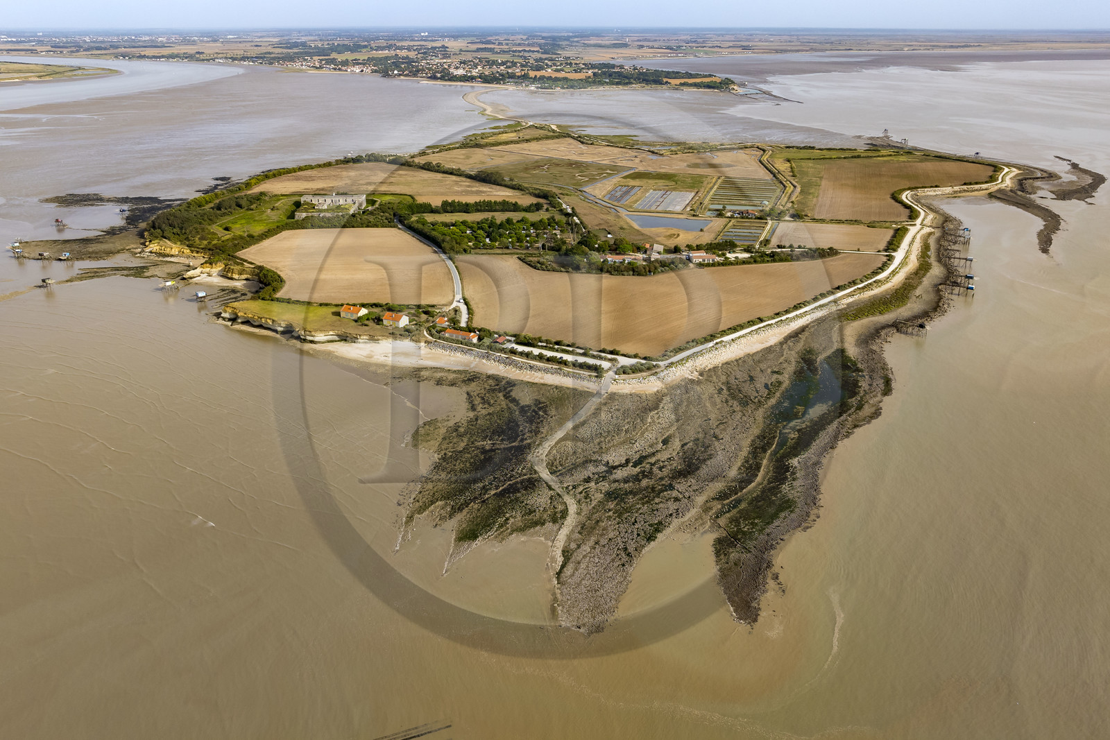 France, Charente-Maritime (17), Port-des-Barques, Ile Madame,