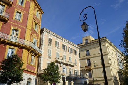 France, Corse du Sud, Ajaccio, the n°17 and the n°19 boulevard du Roi Jerome