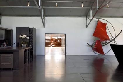 France, Var (83), Le Muy, Fondation Bernar Venet, l'ancienne usine
