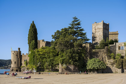 France, Alpes-Maritimes (06), Mandelieu-la-Napoule, chateau de La Napoule (XII-XIXe siècle)