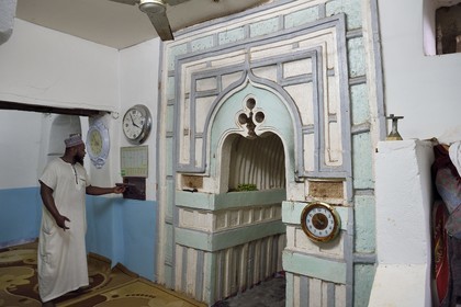 France, Ile de Mayotte, Grande-Terre, la mosquée de Tsingoni remontant au moins au XVIe siècle est la plus vieille mosquée en activité de France