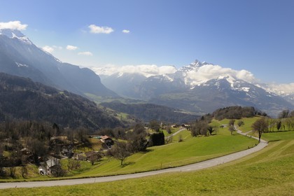 Switzerland, Canton of Vaud, Villars sur Ollon