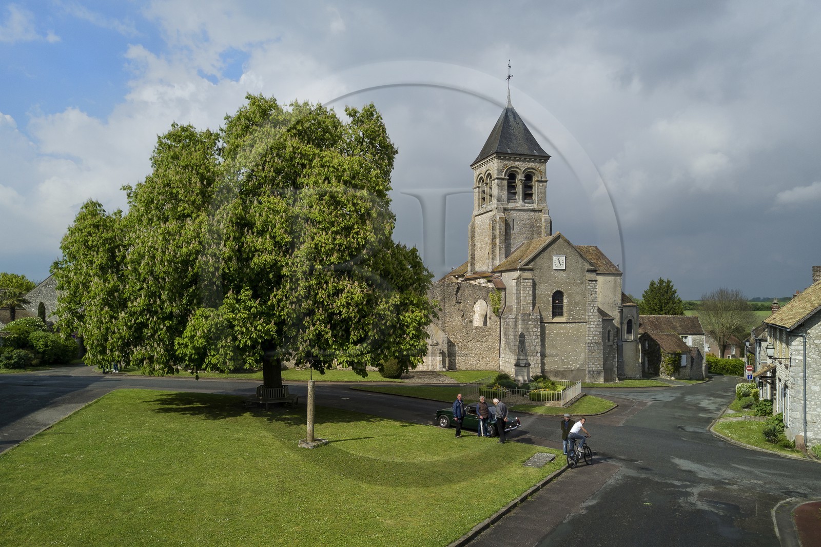 France, Yvelines (78), Montchauvet, l'église Sainte Marie-Madeleine