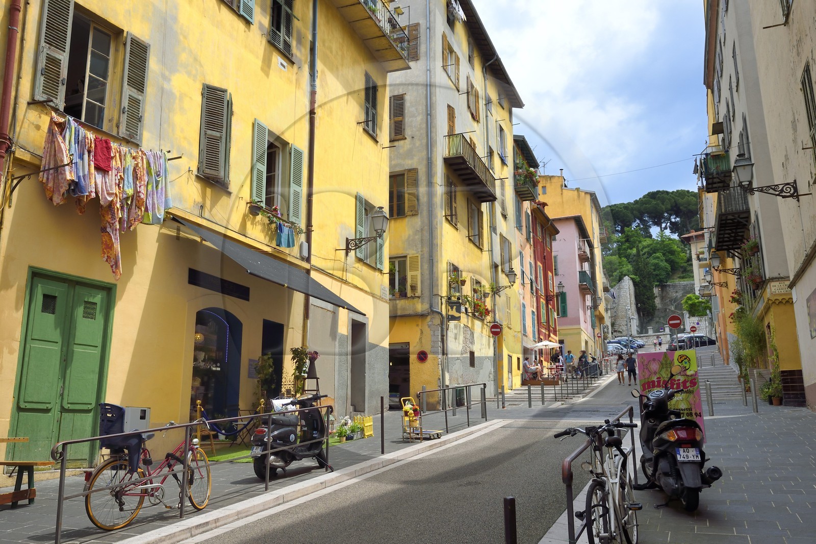France, Alpes-Maritimes (06), Nice, quartier du Vieux Nice, rue Rossetti