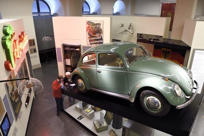 Germany, Berlin, the Deutsches Historisches Museum (German Historical Museum), section of the divided Germany and reunification