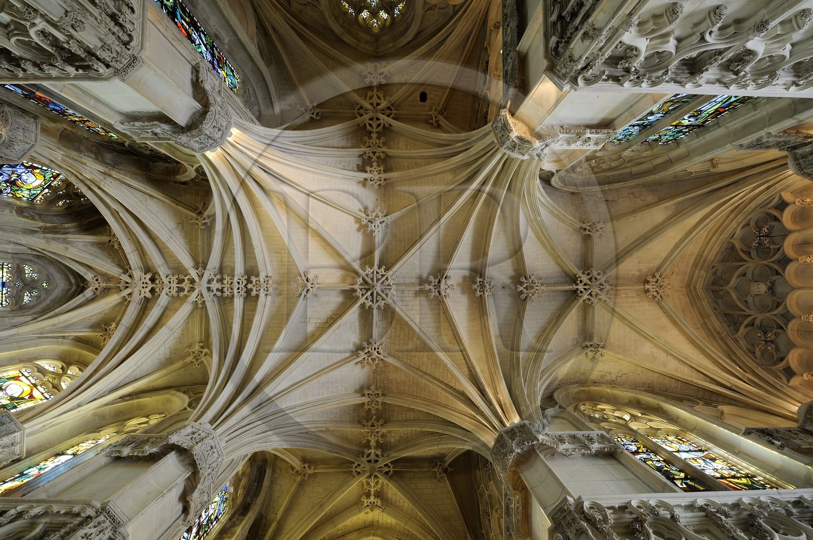France, Indre et Loire (37), Vallée de la Loire classée Patrimoine mondial de l'UNESCO, château d'Amboise, la chapelle Saint-Hubert (1491)