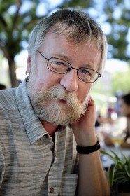 France, Bas Rhin, Strasbourg, the writer of historical and regional crime novels Jacques Fortier