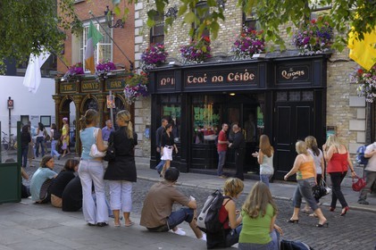 Irlande, Dublin, quartier de Temple Bar