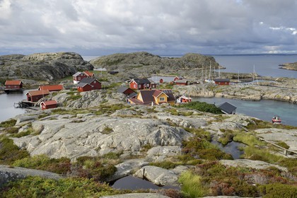 Suède, Västra Götaland, Väderöarna (iles météo) au large de Fjällbacka