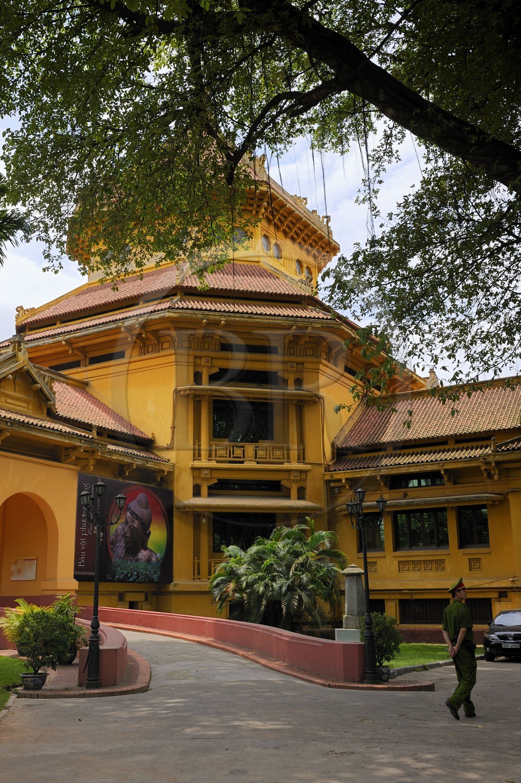 Vietnam, Hanoï, Musée national d'Histoire du Vietnam et ancienne Ecole française d'Extrême Orient