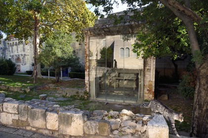Croatie, Dalmatie, cote dalmate, Split, vieille ville romaine classée Patrimoine Mondial de l'UNESCO, la chapelle du Saint Arnir