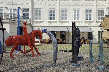 République Tchèque, Prague, quartier de Kampa, musée Kampa fondation privée consacrée à l’art moderne et contemporain
