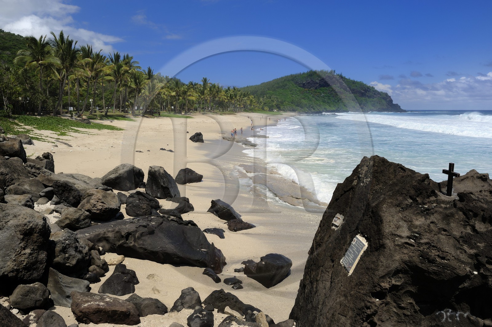 France, Reunion Island (French overseas department), southern coast, Grande Anse beach