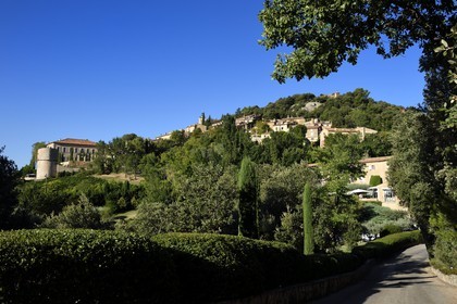 France, Var (83), Parc Naturel Régional du Verdon, village de Moissac-Bellevue
