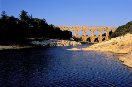 France, Gard, Pont du Gard bridge