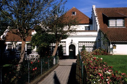 Belgique, Flandre-Occidentale, Saint-Idesbald (Sint-Idesbald) vers Koksijde, musée Paul Delvaux