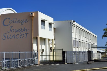 France, Ile de la Reunion, Petite-Ile, collège Joseph Suacot