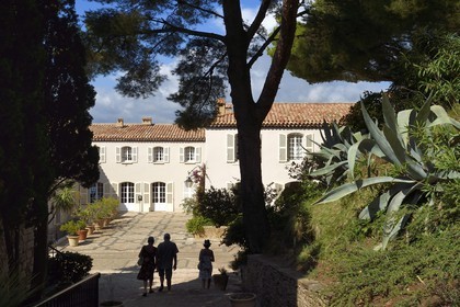 France, Var, Bormes les Mimosas, Brégancon Fort, official residence of the President of the Republic