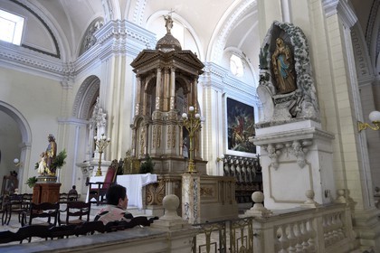 Nicaragua, Leon, la Cathédrale basilique royale de l'Assomption de la Bienheureuse Vierge Marie (Basilica Catedral de la Asuncion) classée Patrimoine Mondial de l'UNESCO