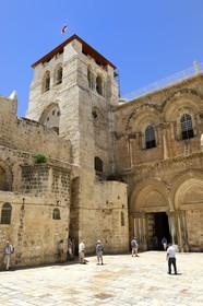 Israel, Jérusalem, ville sainte, vieille-ville classée Patrimoine Mondial de l'UNESCO, quartier chrétien,  église du Saint Sépulcre