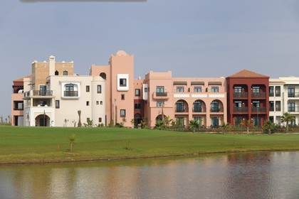 Maroc, région de l'Oriental, station balnéaire de Mediterrania Saïdia, le Palmeral Golf Saïdia