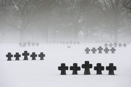 France, Calvados, La Cambe, German military cemetery of the second world war