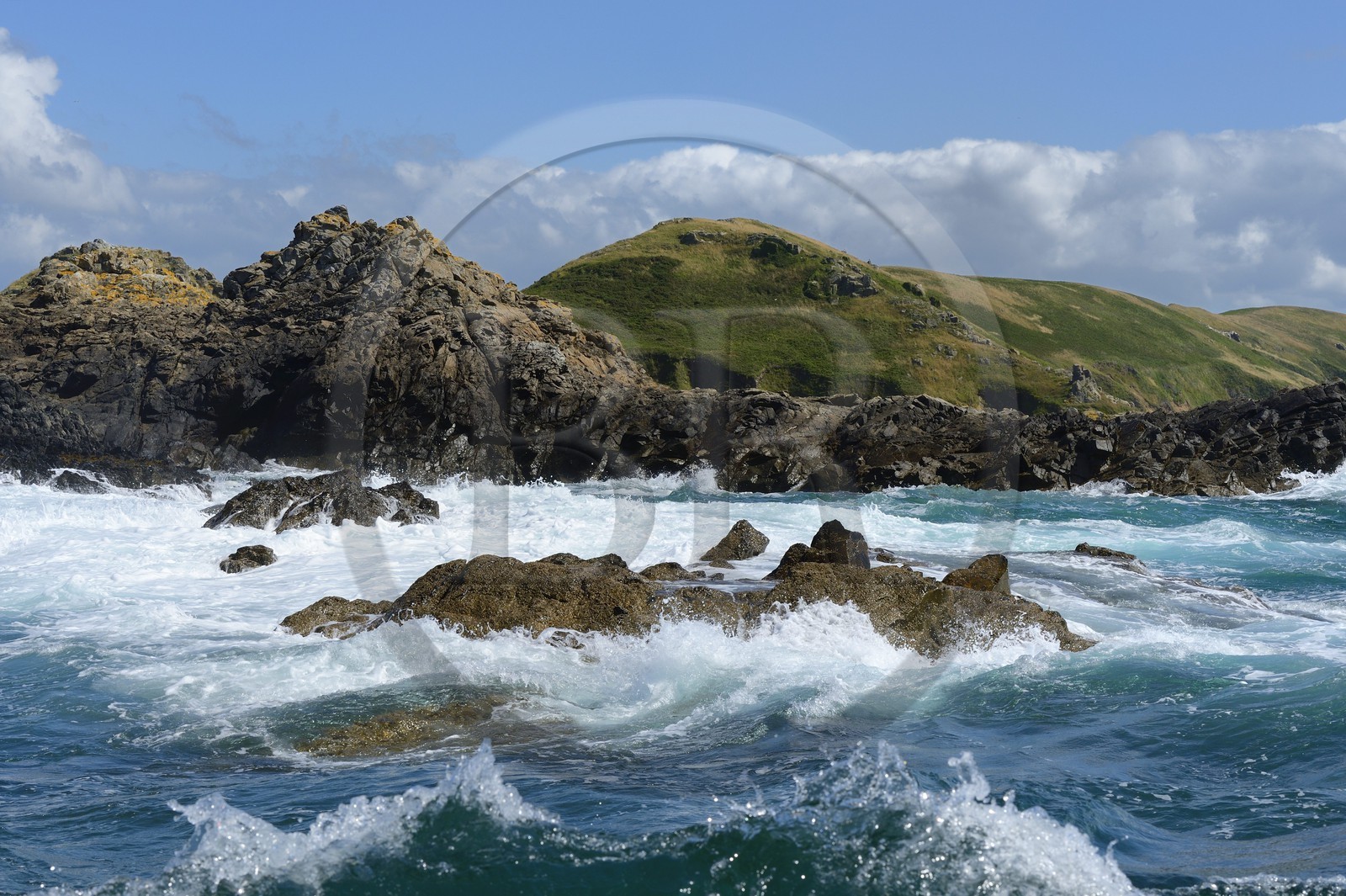 France, Côtes-d'Armor (22), Perros-Guirec, Ile Tomé
