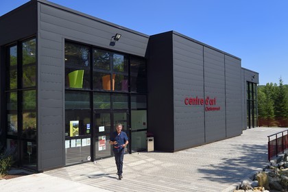 France, Var, Provence Verte, Chateauvert, Chateauvert Contemporary Art Center