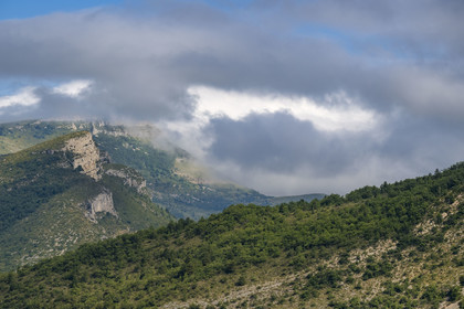 France, Drome, regional natural park of Baronnies provencales, Saint-May, Angèle mountain, the highest point of Drome Provençale at 1606 meters